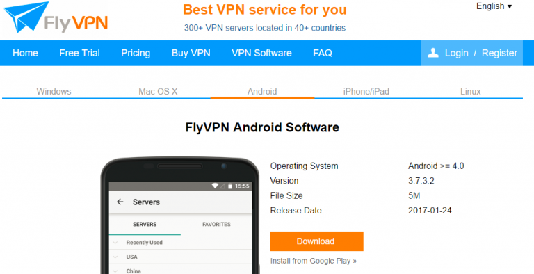 flyvpn app